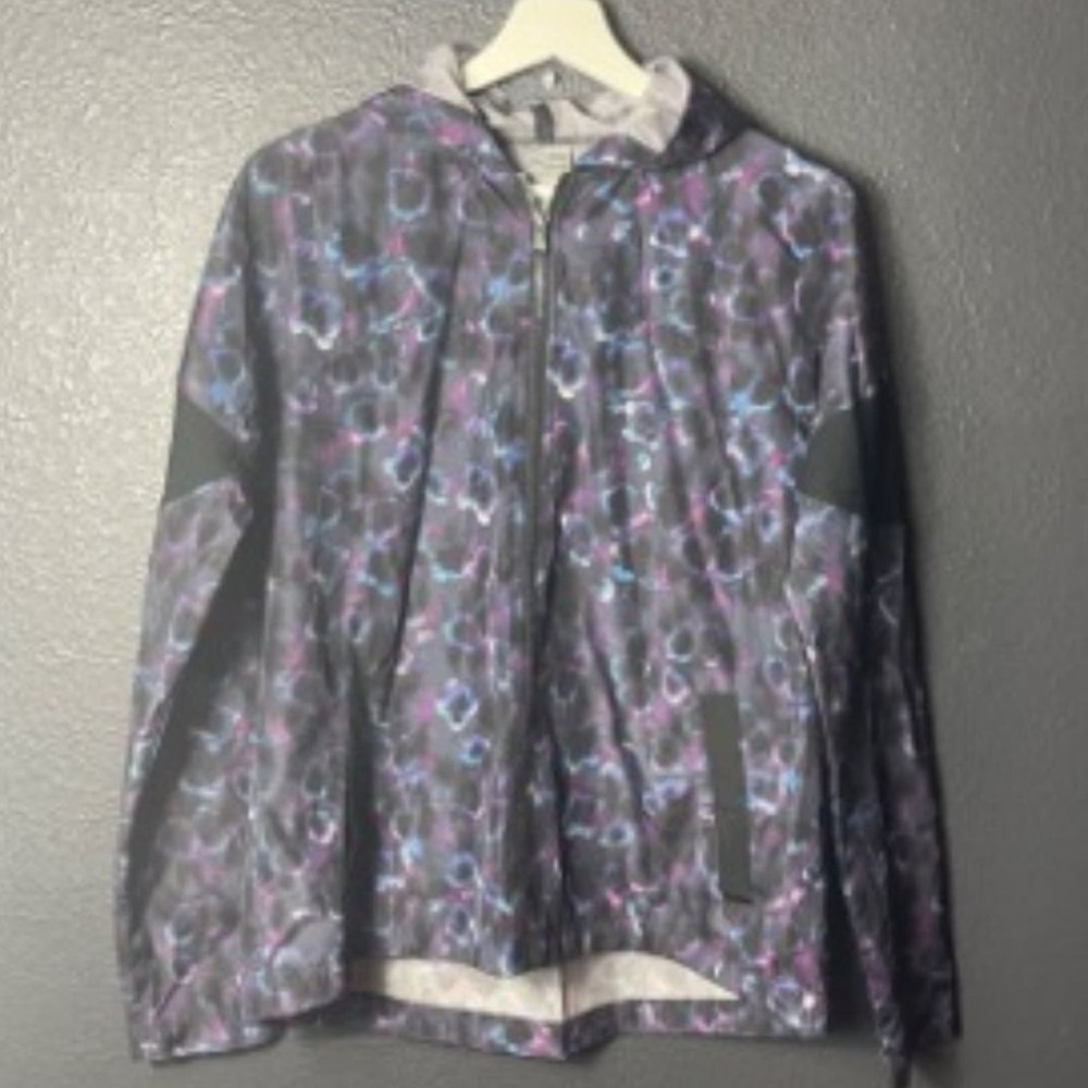 Champion C9 Women's Athletic Lightweight Hooded Print Jacket Size Small - Picture 4 of 6